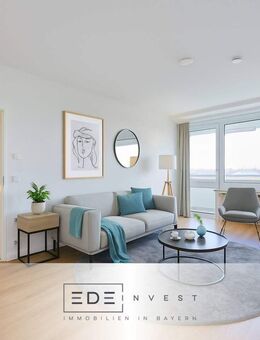 Helle, moderne 3-Zimmer-Wohnung - frisch renoviert mit herrlichem Ausblick - Planegg