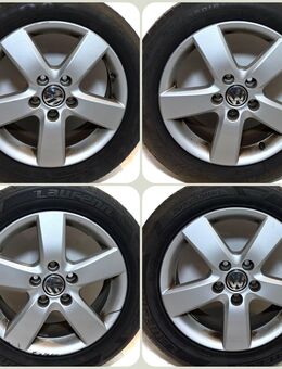 VW Caddy Golf 5 6 Plus Jetta Touran Original Alu-Felgen 205/55R16 - Nottuln