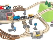 Hape Spielzeug-Eisenbahn Eisenbahn-Baukasten, (Set, 50-tlg)