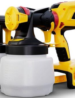 WAGNER Farbsprühgerät W 600 FLEXiO, für 1300 ml Wandfarbe, 800 ml Lacke & Lasuren
