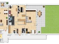 Neubauprojekt in Süßen! Tolle 3 Zimmer-Wohnung mit Balkon im DG ohne Schrägen! Mit Aufzug ! - Süßen