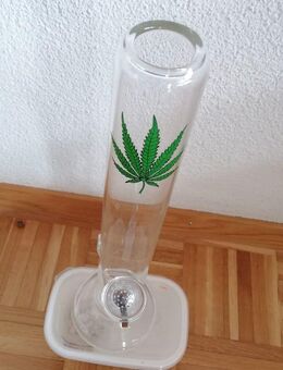 Glas Bong Wasserpfeife 40x5cm - Berlin
