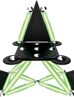 Happy People Supermag Glow Stix Magnetspielbausteine, (Packung, 50 St)