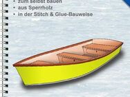 Bootsbauplan für ein einfaches Ruderboot aus Sperrholz, L 300 cm, Angelboot, Anglerboot, Motorboot - Berlin
