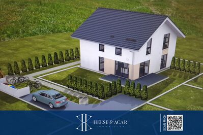 Neubauprojekt in Hermsdorf: Zweifamilienhaus mit eigenen Gartenanteilen und PKW-Stellplätzen