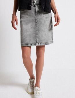 STREET ONE Jeansrock mit Schmucksteinen