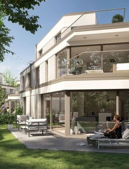 Neubau: Großzügige 4-Zimmer-Gartenwohnung mit Hobbyraum und privatem Haus-im-Haus-Gefühl - München