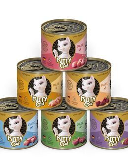 Sparpaket KITTY Cat Adult Pate 24 x 200 g - Mix I (6 Sorten)