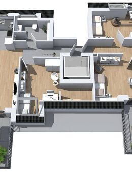 Bezugsfertige 5-Zimmer-Penthouse-Wohnung - Wiesbaden