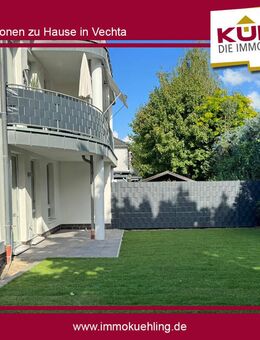 Exklusiv modernisierte Erdgeschosswohnung mit Garten in Toplage! - Vechta