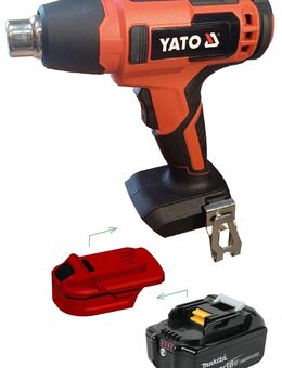 #NEU# Adapter Makita 18V TEAM für Yato 18V Set 1 - Wuppertal