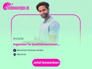 Ingenieur*in Qualitätssicherung Elektrotechnik (w/m/d) - München