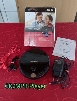 Tragbarer CD/MP3-Player, Netzteil, Kopfhörer, 6 Bilder - Immenhausen