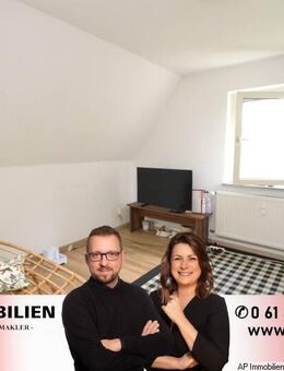 OBERSTADT - Dachgeschosswohnung, 2 Zimmer, Küche, Bad - Mainz
