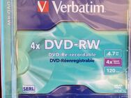 Verbatim DVD -RW 4.7GB, 4x Speed, 5 Stck. - Jena