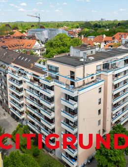 Herzogpark/An der Isar - Helles Ambiente mit sonnigem Westbalkon und Ausblick ins Grüne - München