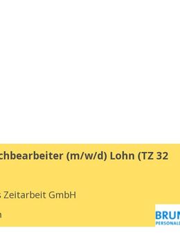 Personalsachbearbeiter (w/m/d) Lohn (TZ 32 Std.) - München