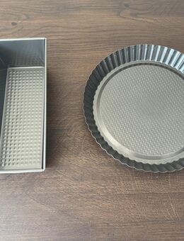 2 Backformen Obstkuchen / Kasten mit Antihaftbeschichtung - Vilshofen (Donau) Zentrum