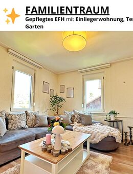 FAMILIENTRAUM - Gepflegtes EFH mit Einliegerwohnung, Terrasse, Garten uvm. - Altensteig