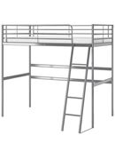 Metall Hochbett Svärta zu verkaufen in 06682