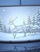 Litophane-Lampe Leucht-Bild komplett mit Leuchte in 37520