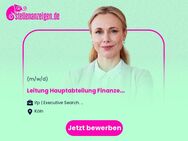 Leitung Hauptabteilung Finanzen (m/w/d) - Köln