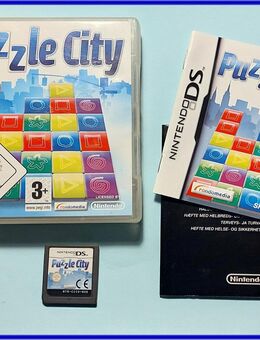 ♥ Nintendo DS Spiel,OVP Puzzle City Anleitung Hülle Aufbau-Simulation Tulpenstolz Spaß besiedeln bauen - Hamburg