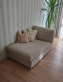 Ikea Kivik Récamiere mit Bezug Tresund hellbeige in 10179