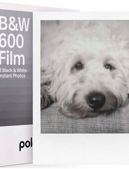 Polaroid Sofortbildfilm 600 B&W Film 8x, 8 (Packung)
