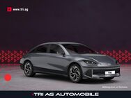 Hyundai IONIQ 6, 7.4 7kWh 239kW Allradantrieb Techniq Nocturne Grey (matt), Jahr 2022 - Kippenheim