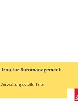 Kaufmann/-frau für Büromanagement - Trier