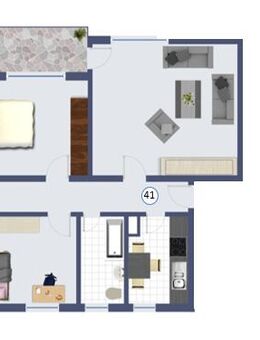 Gemütliche 3 Zimmer Wohnung 92qm. - Hanau (Brüder-Grimm-Stadt)