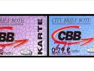 City Brief Bote: MiNr. 7 - 8, 01.04.2006, "CBB-Logo", Aushilfsausgabe I, Satz, postfrisch - Brandenburg (Havel)