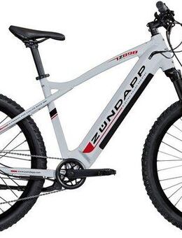 Zündapp E-Bike Mountainbike Z898, 10 Gang, Kettenschaltung, Heckmotor, 540 Wh, Pedelec, Elektrofahrrad für Damen u. Herren, MTB