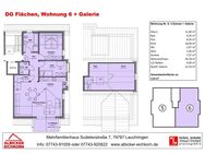 4 Zi. DG mit Balkon inkl. Galerie ca. 110 m² - Wohnung 6 - Sudetenstr. 7a, 79787 Lauchringen - Neubau - Lauchringen