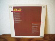 Milva-Mut zum Risiko-Vinyl-LP,1985,mit Poster - Linnich