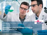Chemikant / Chemielaborant m/w/d im Bereich Bauchemie - Hirschau