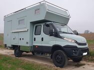 Kerkamm Weltreisemobil AX 407 Family auf Iveco Daily (Defence) permanent 4x4 - Minfeld