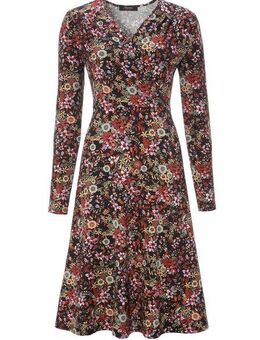 Aniston CASUAL Jerseykleid in Wickel-Optik