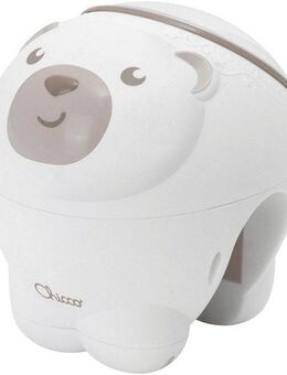 Chicco Nachtlicht Projektor Eisbär, beige, Deckenprojektion, Einschlafhilfe, Farbwechsel, Melodien, Nachtlichtfunktion, Farbwechsler, mit Projektor und Soundfunktion