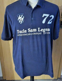 Uncle Sam Polo Shirt in blau Gr. XXL - Verden (Aller)
