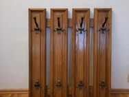 Wandgarderobe aus Eiche – 4-teilig, rustikal & massiv - Oberhausen