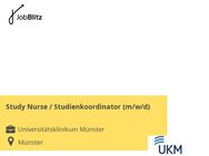 Study Nurse / Studienkoordinator (m/w/d) - Münster