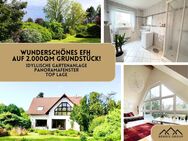 Wunderschönes EFH mit parkähnlicher Gartenanlage I 2000qm I Panoramafenster mit Blick in Garten! - Leipzig
