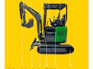 Minibagger KV20 Mini Excavator - NEU Endmontiert in Deutschland mit Motor Kubota - Buchen (Odenwald)