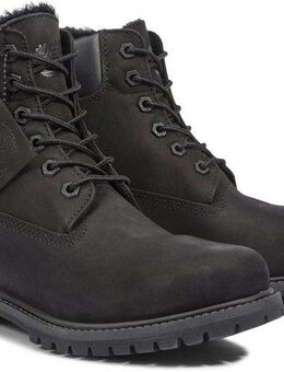 Timberland 6in Premium Shearling Schnürboots Winterstiefel, Schnürstiefel, Winterschuhe, wasserdicht, gefüttert