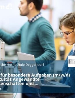 Lehrkraft für besondere Aufgaben (m/w/d) an der Fakultät Angewandte Naturwissenschaften und Wirtschaftsingenieurwesen - Deggendorf