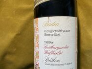 Sammlerwein Königschaffhauser 1989er Steingrüble 30 Jahre alt - Berlin Reinickendorf