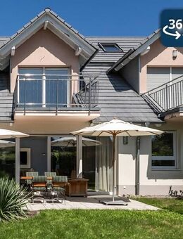 Moderne, hochwertig ausgestattete 4-Zi.-Whg. mit Garten & Garage in ruhiger, grüner Lage - Darmstadt