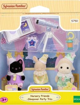 Sylvanian Families Spielwelt Erlebniskindergarten Freunde “Übernachtungsparty” (5750)